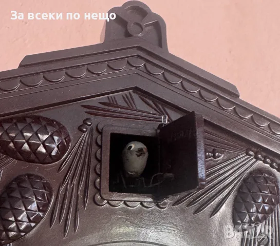 Оригинален Ретро часовник Кукувица , Руски часовник с кукувица „Маяк“ , снимка 9 - Стенни часовници - 55998829