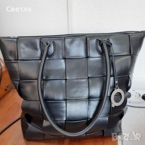 Голяма дамска чанта QUAZI, снимка 1 - Чанти - 38143197