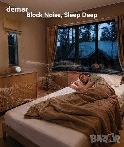 Dreamegg машина за бял шум за възрастни,10W Hi-Fi,29 успокояващи звука, снимка 2 - Друга електроника - 52709326