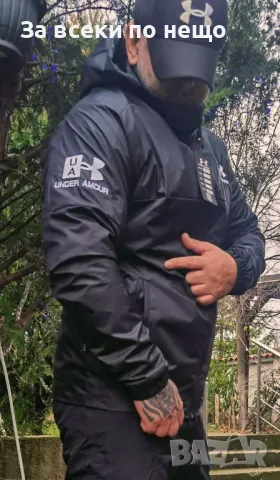 Мъжко яке - Ветровка Код B308, снимка 3 - Якета - 48411289
