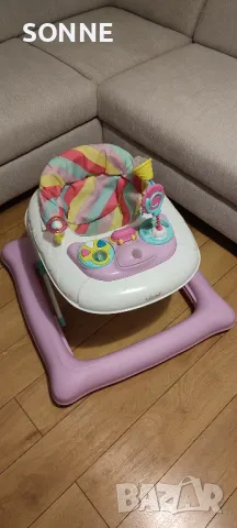 Проходилка Cangaroo Unicorn розова, снимка 14 - Проходилки - 48654013