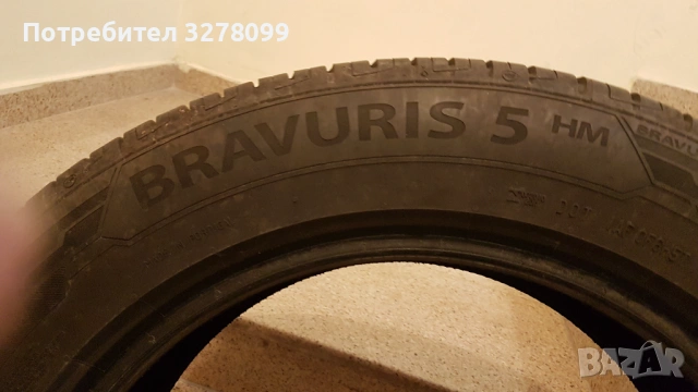 4 бр. летни гуми Barum 225/60/18V с борд, снимка 5 - Гуми и джанти - 54082515