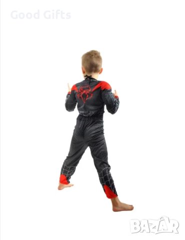 Детски костюм на Спайдърмен с маска и мускули, снимка 5 - Други - 42463460