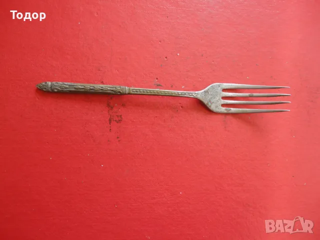 Старинна вилица виличка , снимка 6 - Антикварни и старинни предмети - 48433913