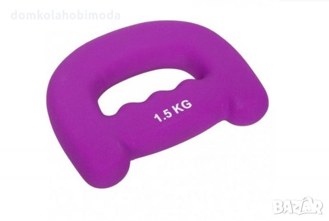 Фитнес гири за упражнения 1,2,2.5,3,6 килограма. винилово покритие, снимка 6 - Други спортове - 31444359