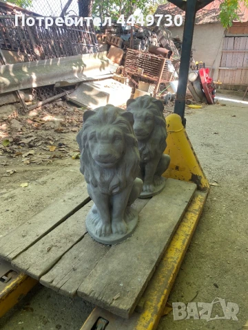 Лъв от бетон , снимка 4 - Статуетки - 50801142