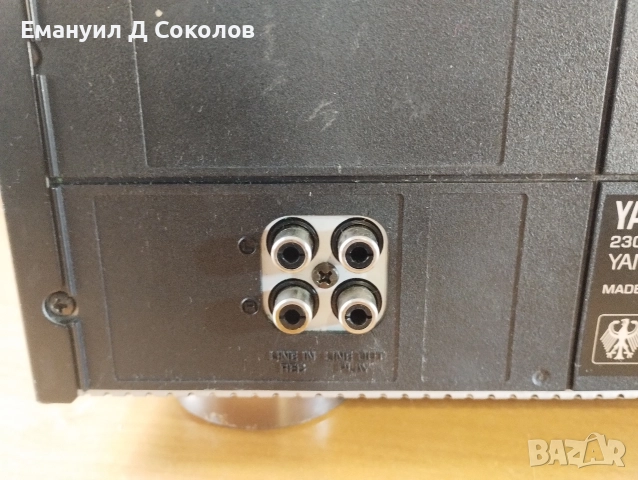 YAMAHA KX-393 стерео касетъчен дек гр, снимка 8 - Декове - 52848215