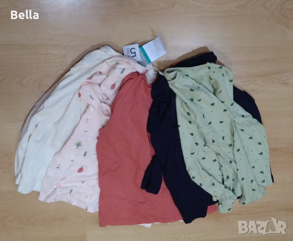 Комплект блузи момиче р.122, снимка 6 - Детски Блузи и туники - 52034700