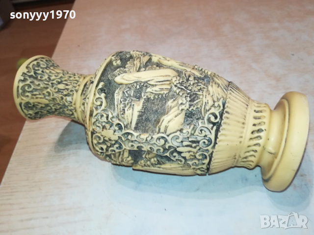 СТАРА ТЕЖКА ВАЗА ОТ ФРАНЦИЯ 1403241440, снимка 13 - Антикварни и старинни предмети - 44761828