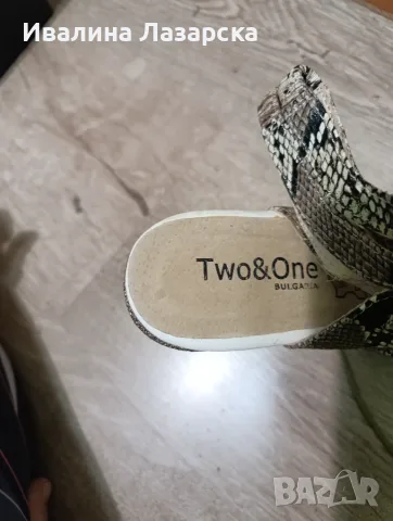 Нови обувки Two&One 36 номер, снимка 3 - Дамски обувки на ток - 55873404
