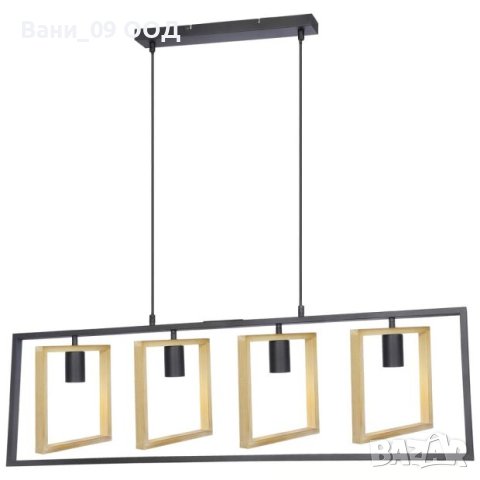 Уникална таванна лампа в модерен стил, снимка 2 - Лампи за таван - 40752212