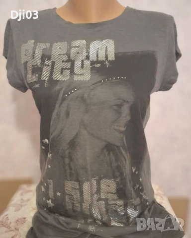 H$M Тениска с щампа, снимка 2 - Тениски - 54347788