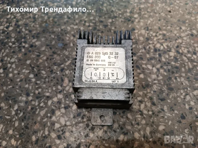 Модул вентилатор A0255453232 , 898940000 на Мерцедес А Клас Mercedes W168