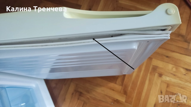 Хладилник с фризер CROWN, снимка 5 - Хладилници - 52511685