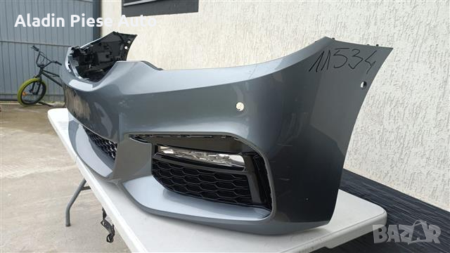 Предна броня BMW 5 Series G30 G31 M-Sport година 2017 2018 2019 2020 код 51118064928 , снимка 3 - Аксесоари и консумативи - 44665180