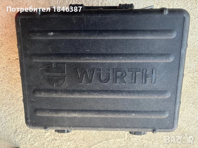 Голям електричарски куфар с колела Wurth Germany, снимка 3 - Други инструменти - 51476196