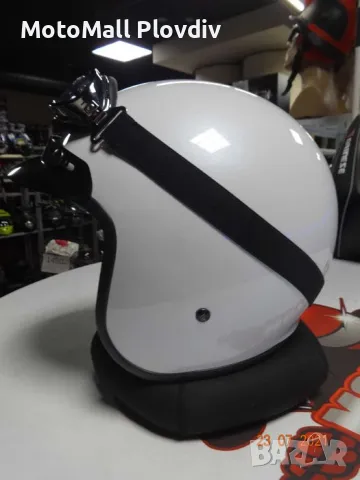 Скутерски каски MT Helmets Le Mans 2 Pure скутер мото мотор, снимка 7 - Аксесоари и консумативи - 49257423