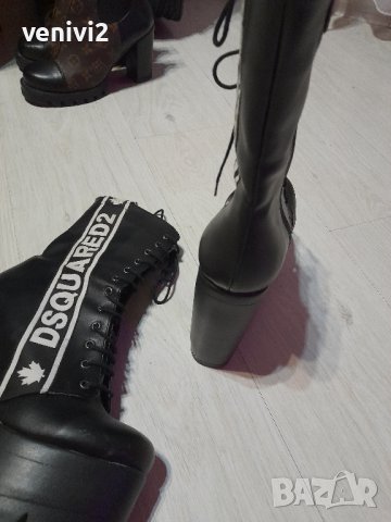 Боти Dsquared , снимка 6 - Дамски ботуши - 42094256