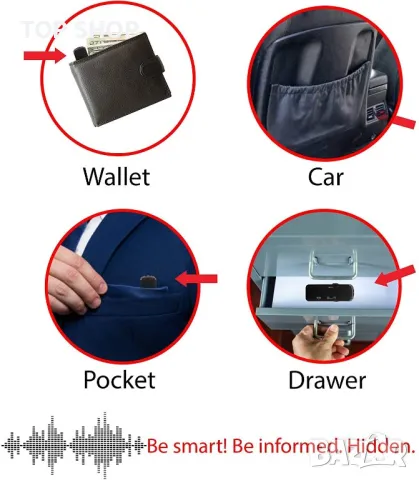 Нов Професионален USB Stick диктофон цифров рекордер с усилен глас 8GB, снимка 2 - Слушалки и портативни колонки - 49498258