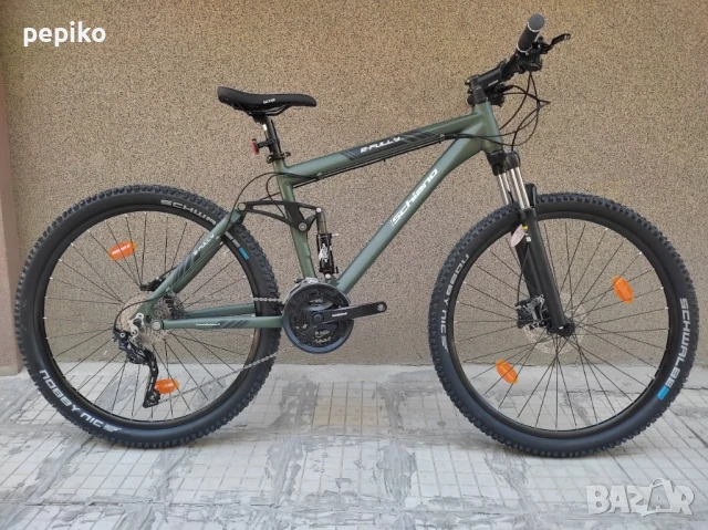 Продавам колела внос от Германия мтв алуминиев велосипед SCHIANO E FULLI 29 цола газов амортисьор