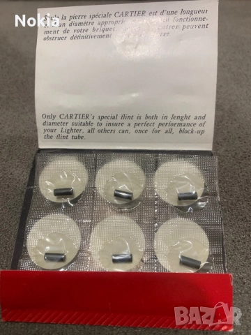 CARTIER камачета  за запалки, снимка 2 - Запалки - 51563249