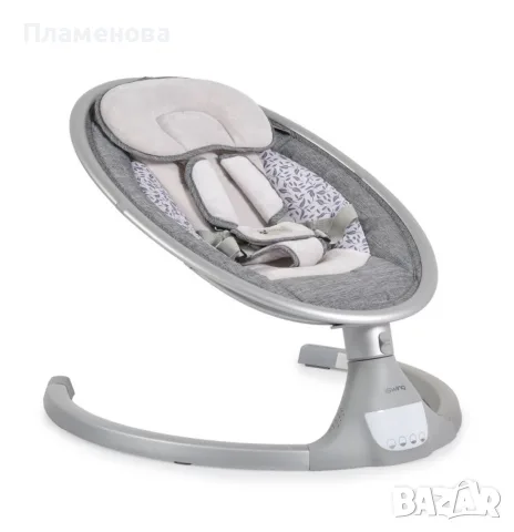Електрическа люлка Cangaroo - iSwing, Силвър, снимка 6 - Детски люлки - 55900871