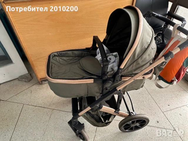 Количка и столче комплект. Има и чанта към нея, която не е употребявана., снимка 3 - Детски колички - 52813581