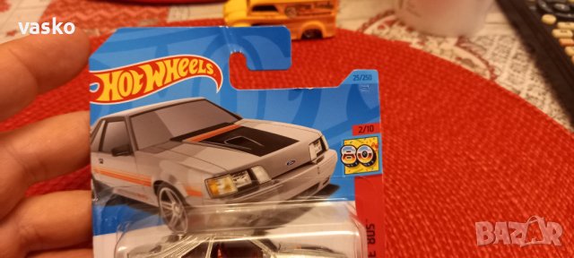 HOTWHEELS 84 MUSTANG , снимка 3 - Колекции - 39445367