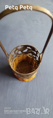 старинна декоративна кошница , снимка 5 - Други ценни предмети - 51999709