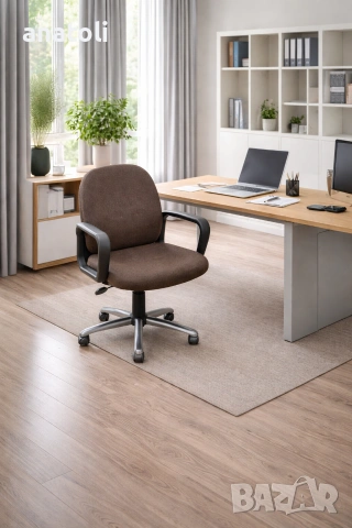 офис стол от Германия текстил кафяв 