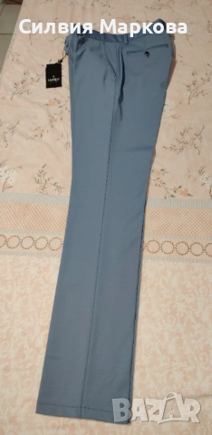 Мъжки костюм ROYAL color 3 светло син цвят, снимка 15 - Костюми - 54001784