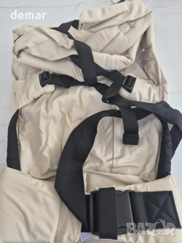 Бебешко кенгуру Momcozy PureHug, чист памучен слинг за 3-24 месеца, снимка 10 - Кенгура и ранички - 52432851