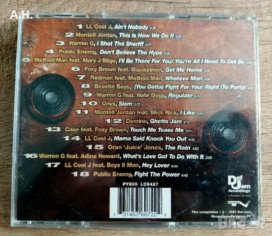 Total Def Jam - Old School Hip Hop Compilation, снимка 2 - CD дискове - 42174588