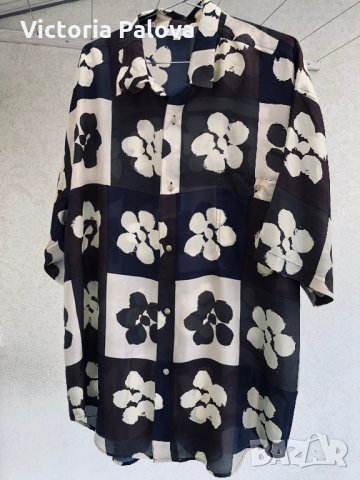 Огромна риза(туника),коприна, снимка 4 - Ризи - 29198607