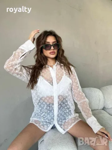 Louis Vuitton дамска риза с потник Различни цветове , снимка 4 - Ризи - 49200814