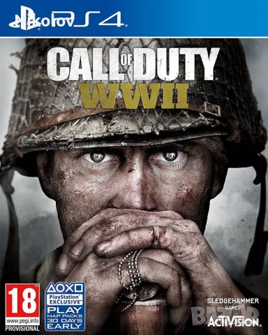 Call of Duty WWII PS4 COD (Съвместима с PS5), снимка 1 - Игри за PlayStation - 40489225