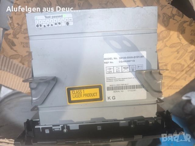 Радио Cd за Honda CRV 3, снимка 2 - Аксесоари и консумативи - 52855121