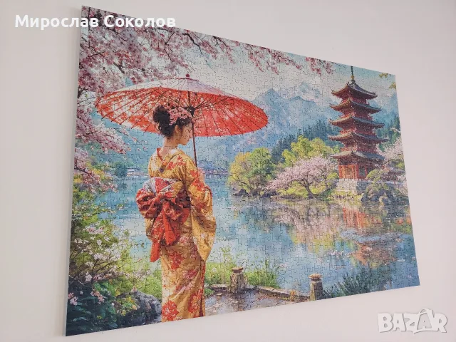 Картина пъзел Японски пейзаж , снимка 4 - Картини - 56325987
