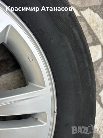Алуминиеви джанта резервна гума  за Киа Спиртидж 6.5X16 , снимка 4 - Гуми и джанти - 56087140