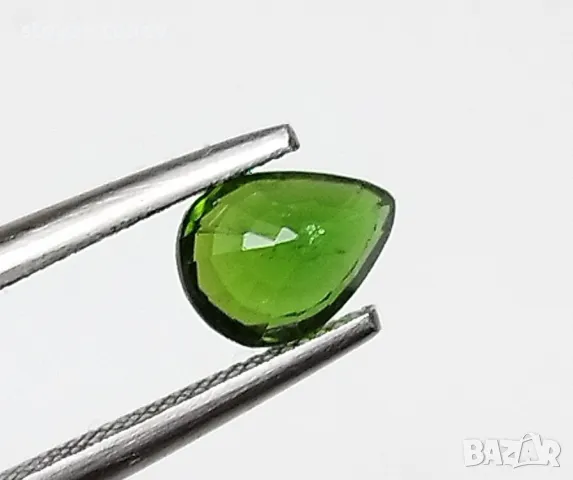 Цаворит с интензивен наситен зелен цвят - 0.58кт.! Нов!, снимка 6 - Други - 50153267