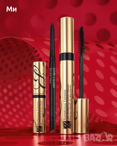 КОМПЛЕКТ ESTEE LAUDER Eyes On The Prize Sumptuous Extreme Trio Set Спирала Комплект грим