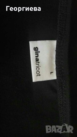 Черна рокля тип сукман, от памучно трико👗🍀M/L,L👗🍀арт.4192, снимка 5 - Рокли - 29946137