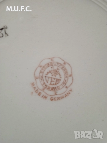 Villeroy &Bosh 1940 Art deco Уникални., снимка 2 - Антикварни и старинни предмети - 52183943