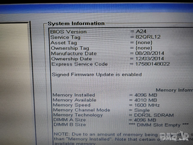 Dell Latitude E6440 - intel core i5 - 4300M, снимка 2 - Лаптопи за работа - 53928262