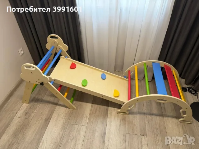 3 в 1 монтесори, Пиклер , снимка 4 - Мебели за детската стая - 56381696