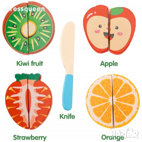 3579 Дървени плодове за рязане, снимка 6 - Други - 37770169