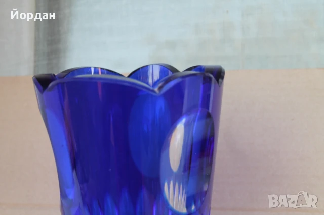 Немска кристална ваза , снимка 6 - Вази - 51392868