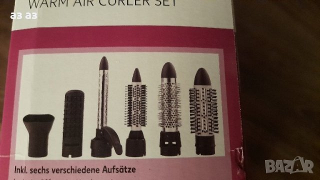 Нова ел четка с 6 приставки и йонизираща функция, снимка 4 - Маши за коса - 42850529