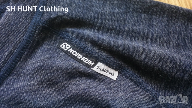 NORHAIM 70% Merino Wool Thermo Underwear размер XS термо блуза 70% Мерино вълна - 1642, снимка 6 - Екипировка - 52777518