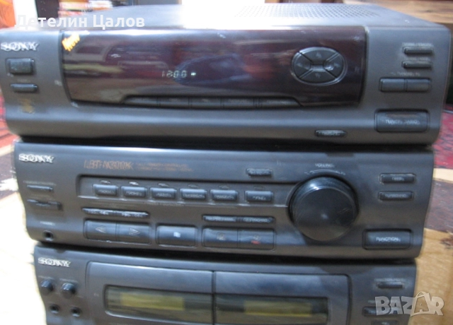 Уредба, стерео система Sony комбайн, модел: HCD-N300K, снимка 3 - Аудиосистеми - 52465291
